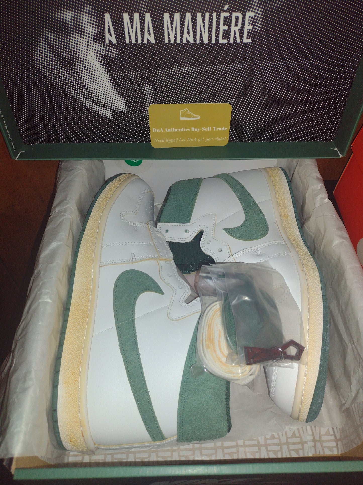 Nike Jordan Air Ship PE SP x A Ma Maniére 'Green Stone'