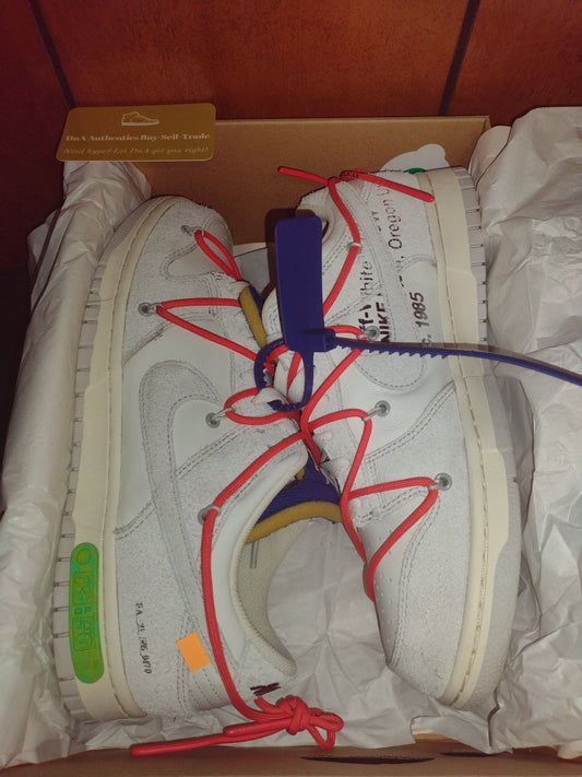 Nike Dunk Low x Off-White 'Lot 13 of 50'