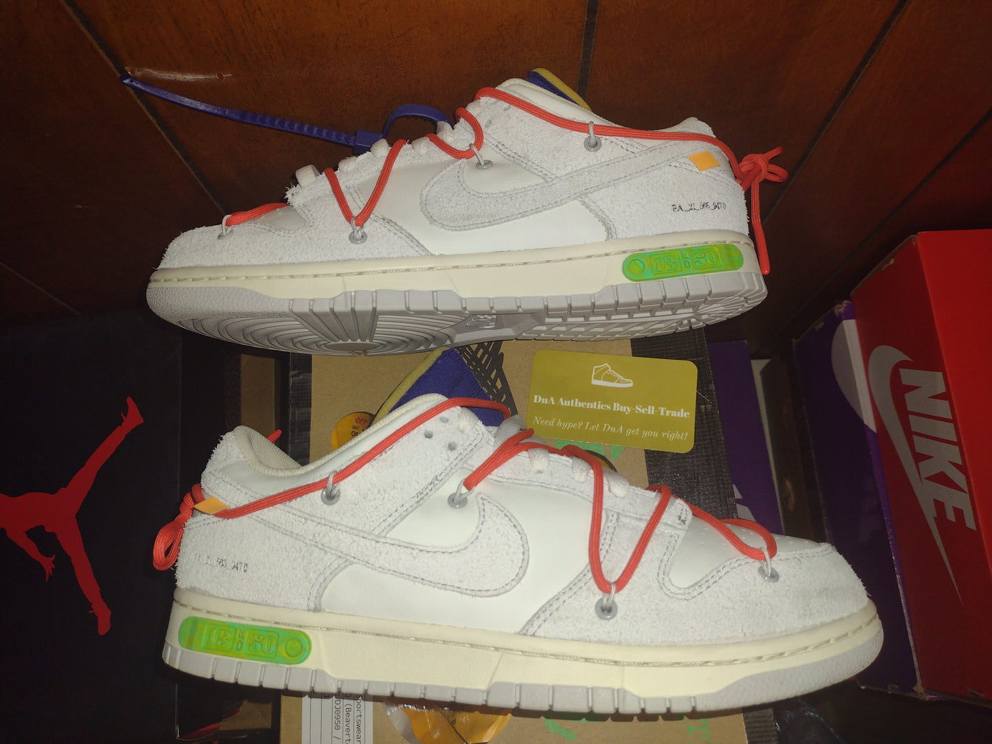 Nike Dunk Low x Off-White 'Lot 13 of 50'