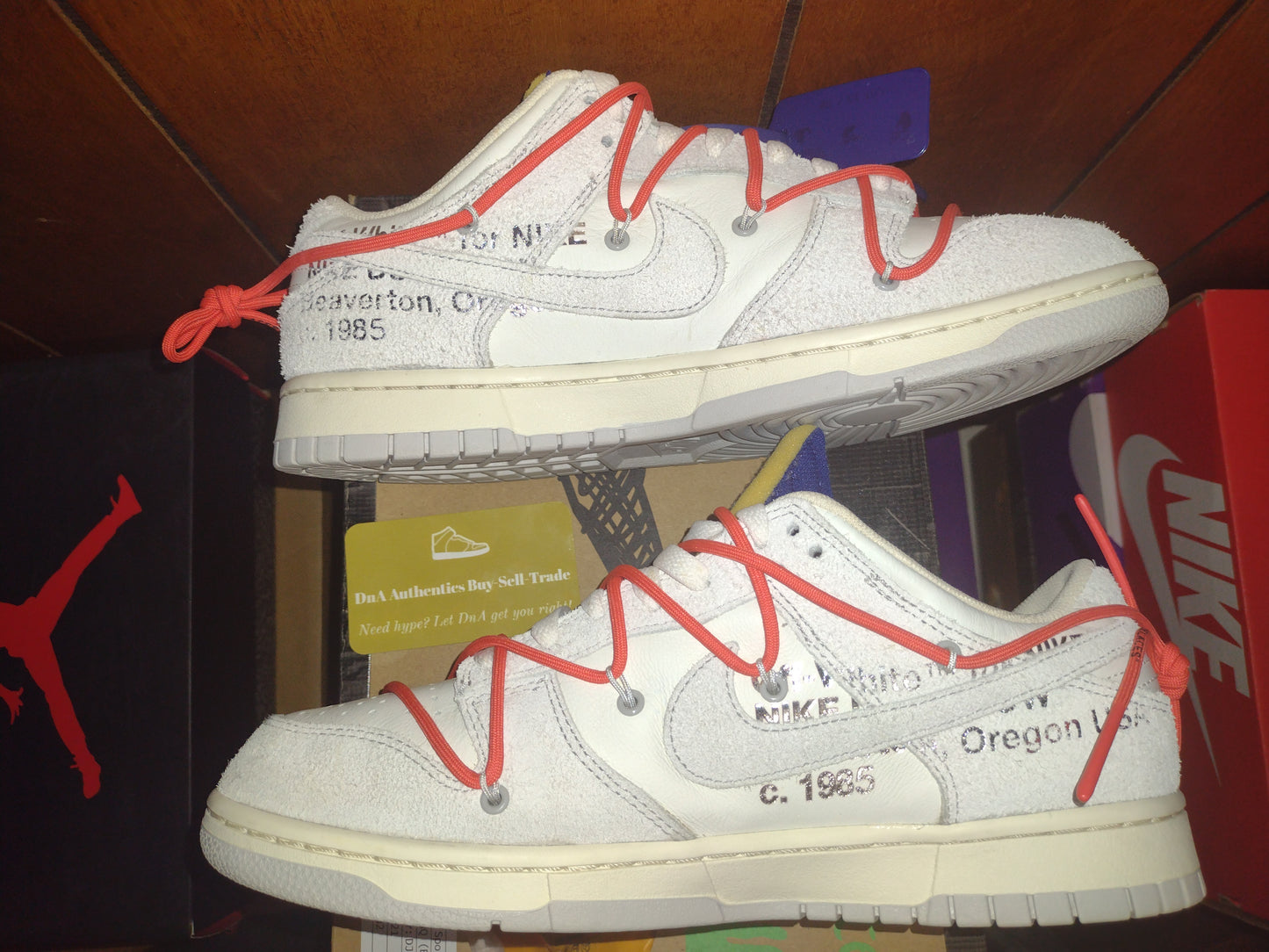 Nike Dunk Low x Off-White 'Lot 13 of 50'