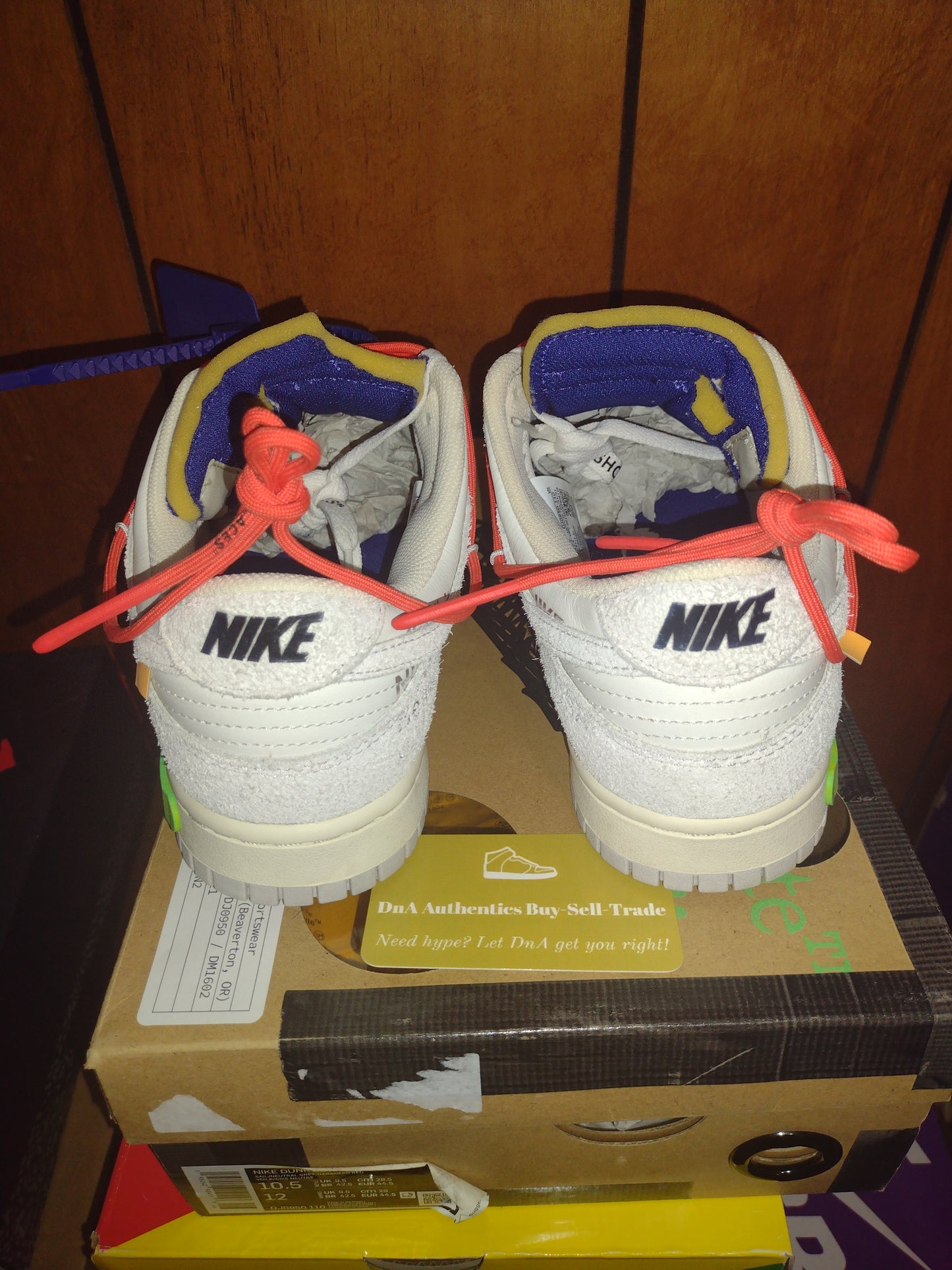 Nike Dunk Low x Off-White 'Lot 13 of 50'