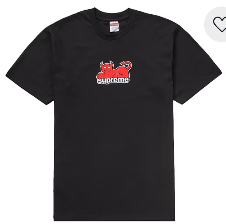 Supreme x Toy Machine 'Devil Cat' Tee (SS24)