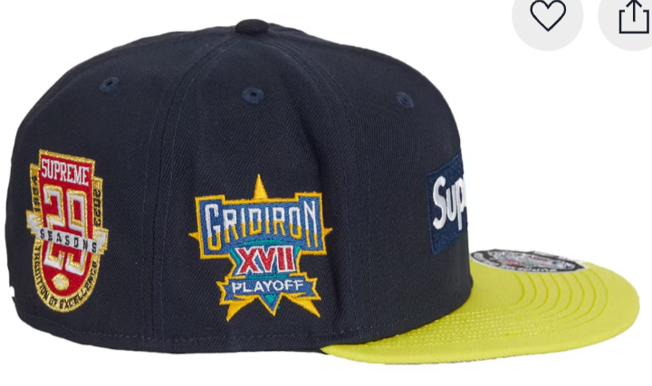 Supreme x New Era 'Championships' Fitted (FW23)