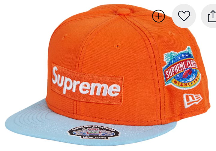 Supreme x New Era 'Championships' Fitted (FW23)