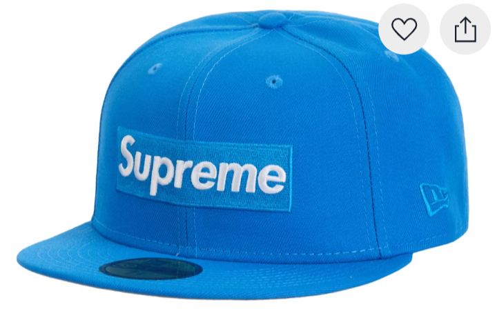 Supreme x New Era 'Sharpie Box Logo' (SS24)